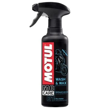 Motul MC Care E1 Wash & Wax Motosiklet Susuz Temizleme ve Cila Spreyi 400ml