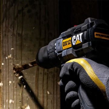 CAT DX12BC 18Volt/2.0Ah Li-ion Tek Akülü Kömürsüz Profesyonel Şarjlı Darbeli Matkap