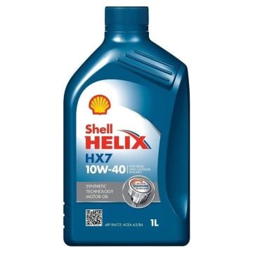 Shell Helix HX7 10w40 Motor Yağı 1lt Ü.T. 2024