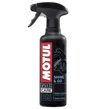 Motul MC Care E5 Shine & Go Motosiklet Cila ve Parlatıcı Sprey 400ml