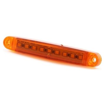 Off Road Slim Basamak Aydınlatma Ledi Parmak Led Sarı 9 Led 12-24V (1 Adet)