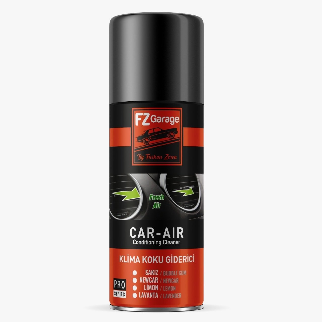FZ Garage Temizleyici Klima Fresh Koku Bombası Limon 200ml