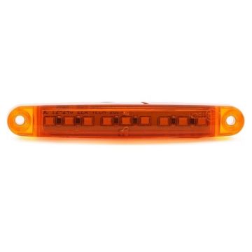 Off Road Slim Basamak Aydınlatma Ledi Parmak Led Sarı 9 Led 12-24V (1 Adet)