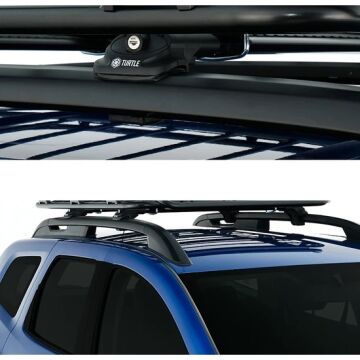 Turtle Dacia Duster AIR-1 Tavan Ara Atkı Siyah Kilitli 2018-2023