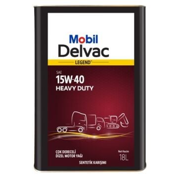 Mobil Delvac Legend Heavy Duty XHP 15w40 Motor Yağı 18lt
