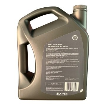 Shell Helix Ultra PRO AG 5w30 dexos2 C3 Opel Motor Yağı 5lt