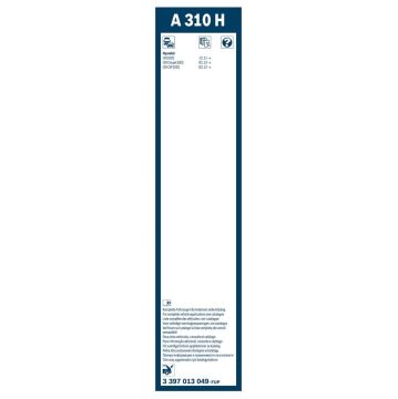 Hyundai i30 Bosch Arka Silecek 33cm 2012-2016 Rear A310H