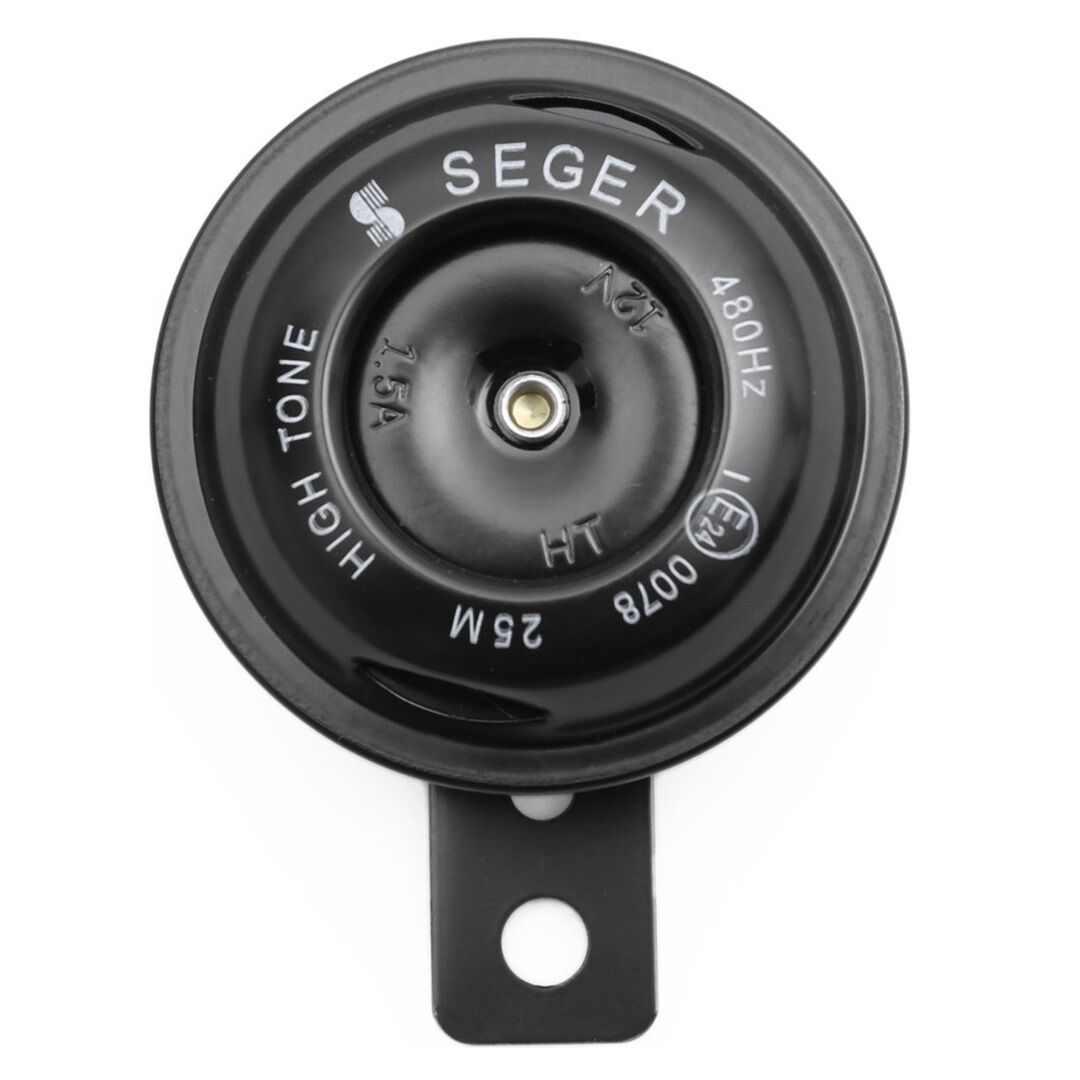 Seger Motosiklet Kornası İnce Ses Tekli Çift Fişli 12V 480Hz 105-118dB