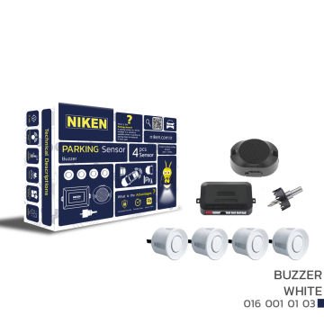 Niken Ses İkazlı Park Sensörü Beyaz