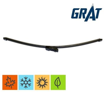 Grat Skoda Rapid Spaceback Arka Silecek 40cm 2013-2018