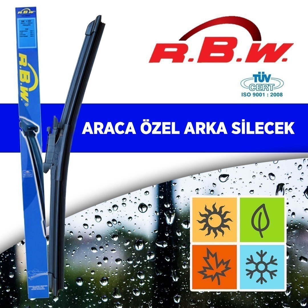 RBW BMW F97 G01 X3 Arka Silecek 28cm 2018-2022