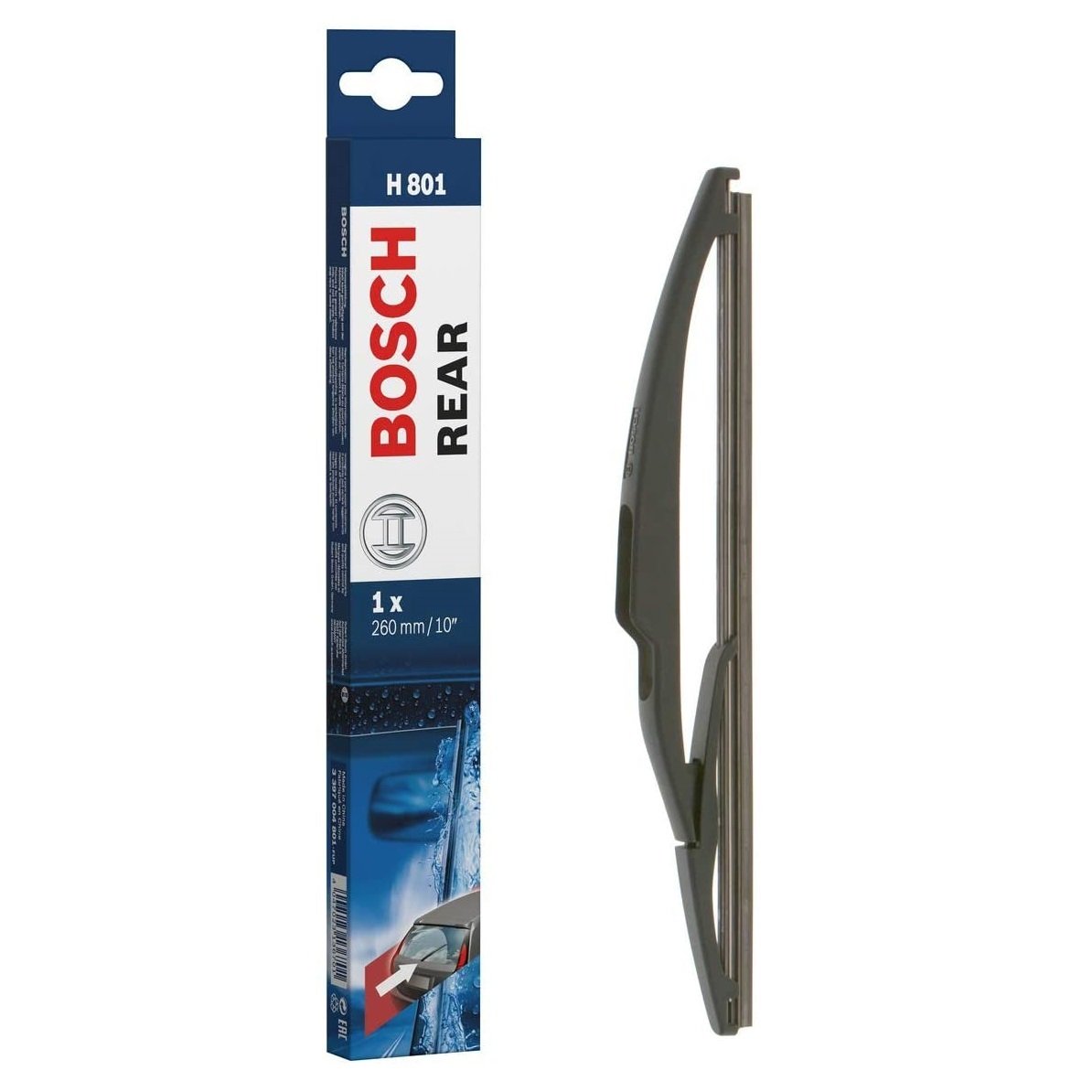 Renault Scenic Bosch Arka Silecek 26cm 2003-2009 Rear H801