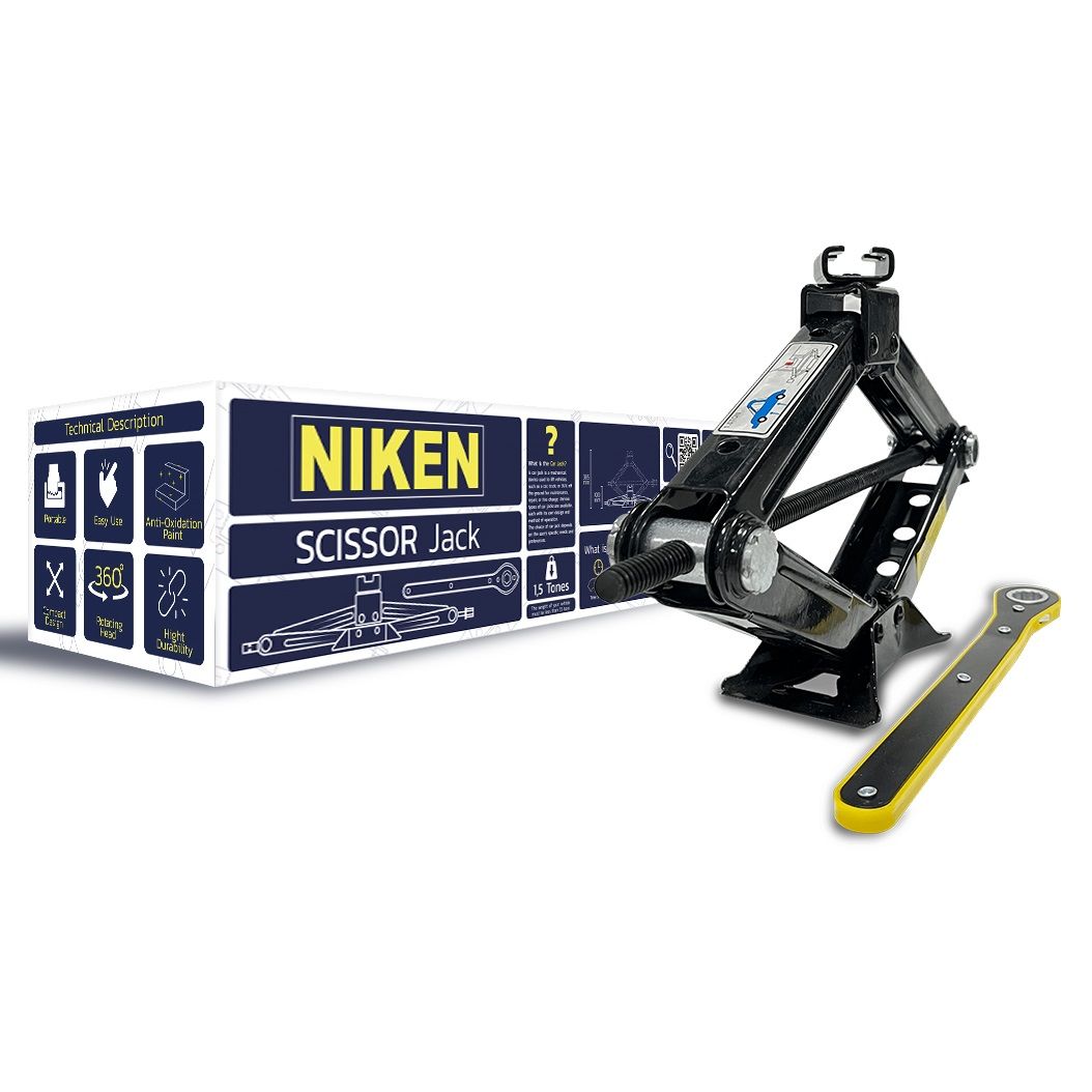 Niken Üniversal Akordiyon Cırcırlı Kriko 1,5 Ton