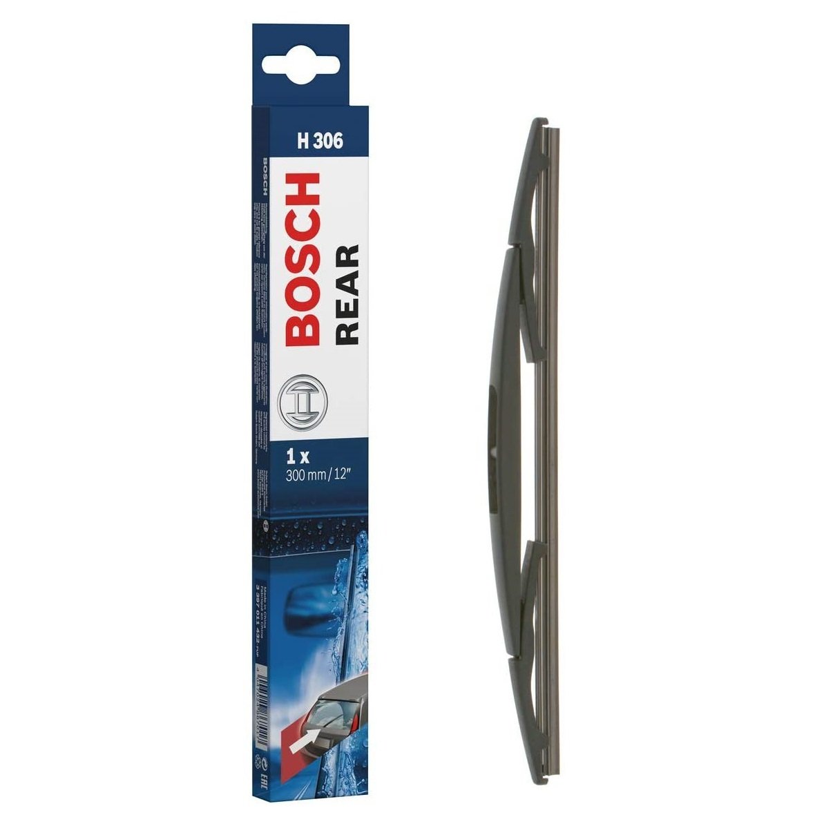 Nissan Note Bosch Arka Silecek 30cm 2006-2014 Rear H306