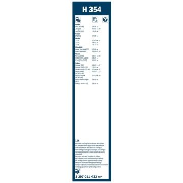 Honda CRV Bosch Arka Silecek 35cm 2007-2012 Rear H354