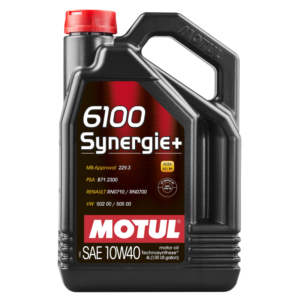 Motul 6100 Synergie+ 10w40 Technosynthese Motor Yağı 4 Litre