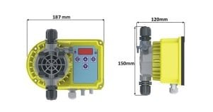 LARA-PR 2L/10B Orp Ph Klor Dozaj Pompası