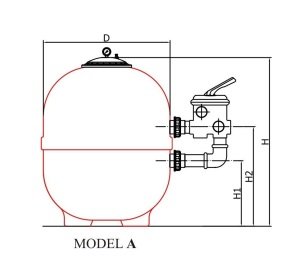 620 mm Nozbart Kum Filtresi