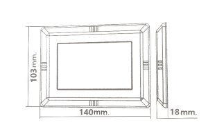 Flat Sıva Üstü Dikdörtgen Mini Işıl Serisi Led Havuz Lambası RGB