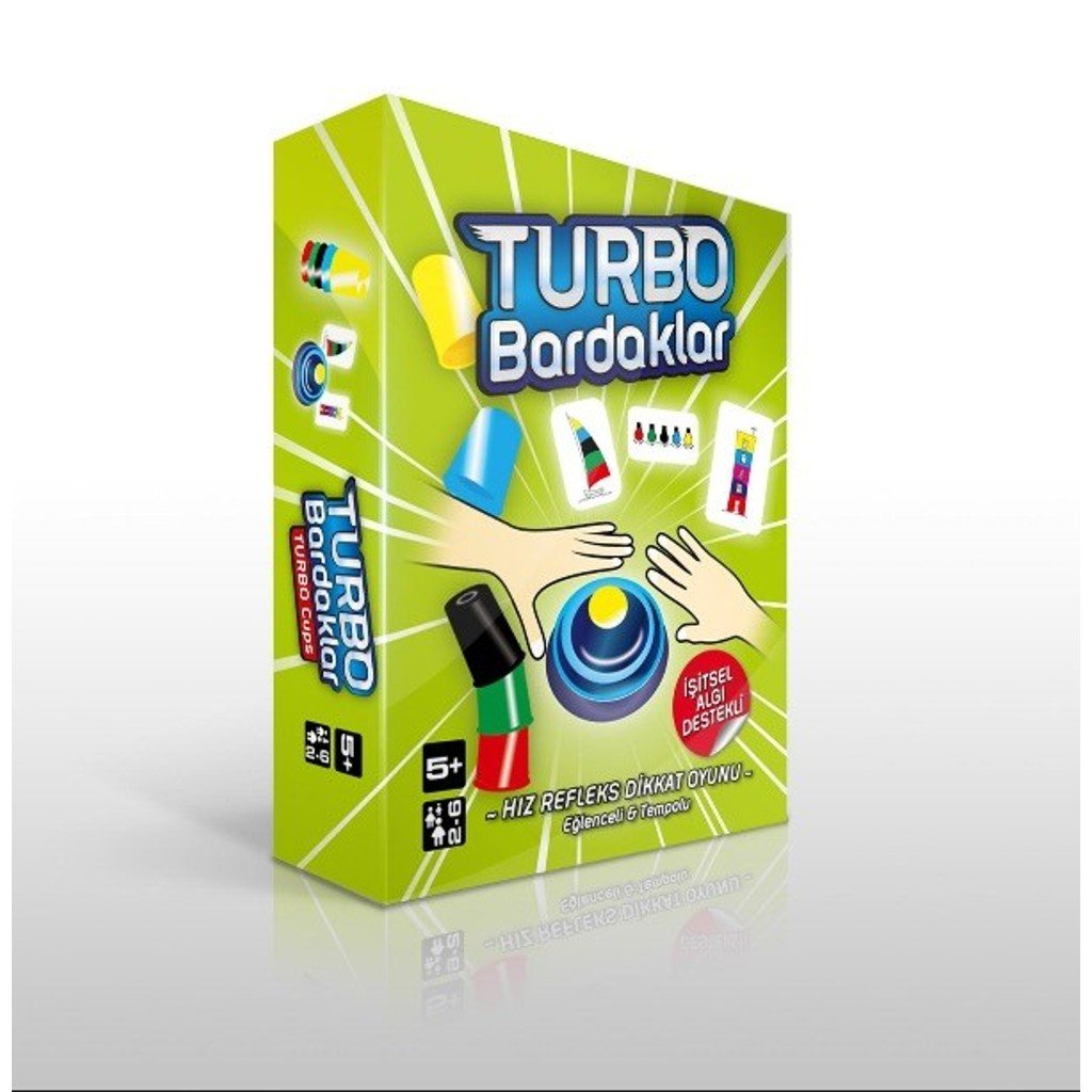 Turbo Bardaklar- Dikkat, Hız, Refleks ve Algı Oyunu