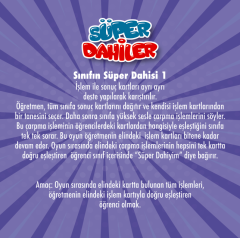 Süper Dahiler Çarpım Tablosu 2 (6x'dan 9x'a)