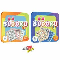 7 Yaş 8X8 Sudoku 3'lü Set