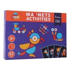 Mideer Magnetic Puzzle Board - Activities - Manyetik Aktiviteler Eğitici Oyun Yapbozu