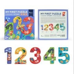 My First Puzzle 12345 16 Parça Sayılar İlk Puzzle Etkinliğim