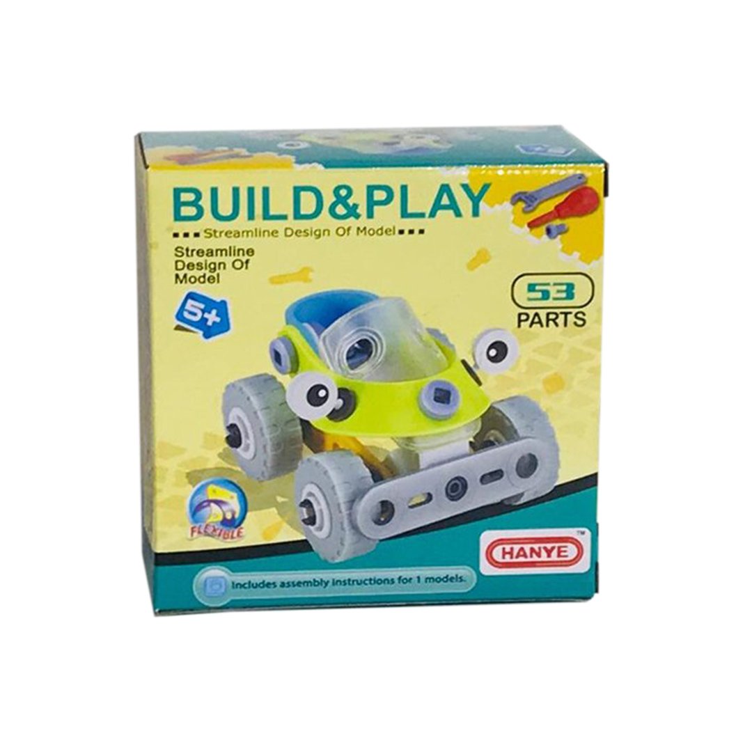 Build & Play - 3D Model Yarış Motosiklet Araba