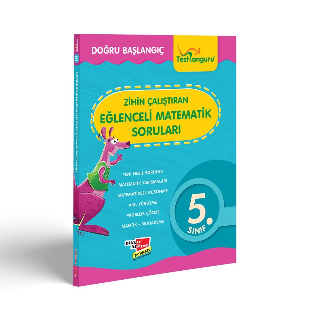 5.Sınıf Zihin Çalıştıran Eğlenceli Kanguru Matematik Soruları