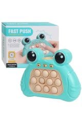 Fast Push Pilli Işıklı Eğitici Baloncuk Oyunu Pembe Renkli