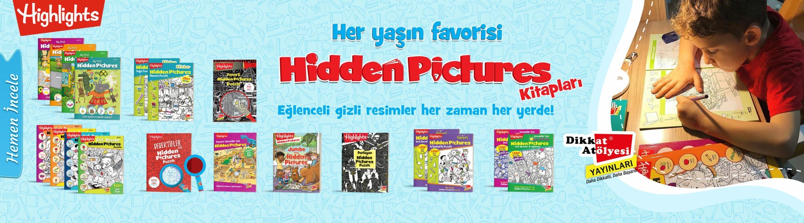 Hidden Pictures Kitapları