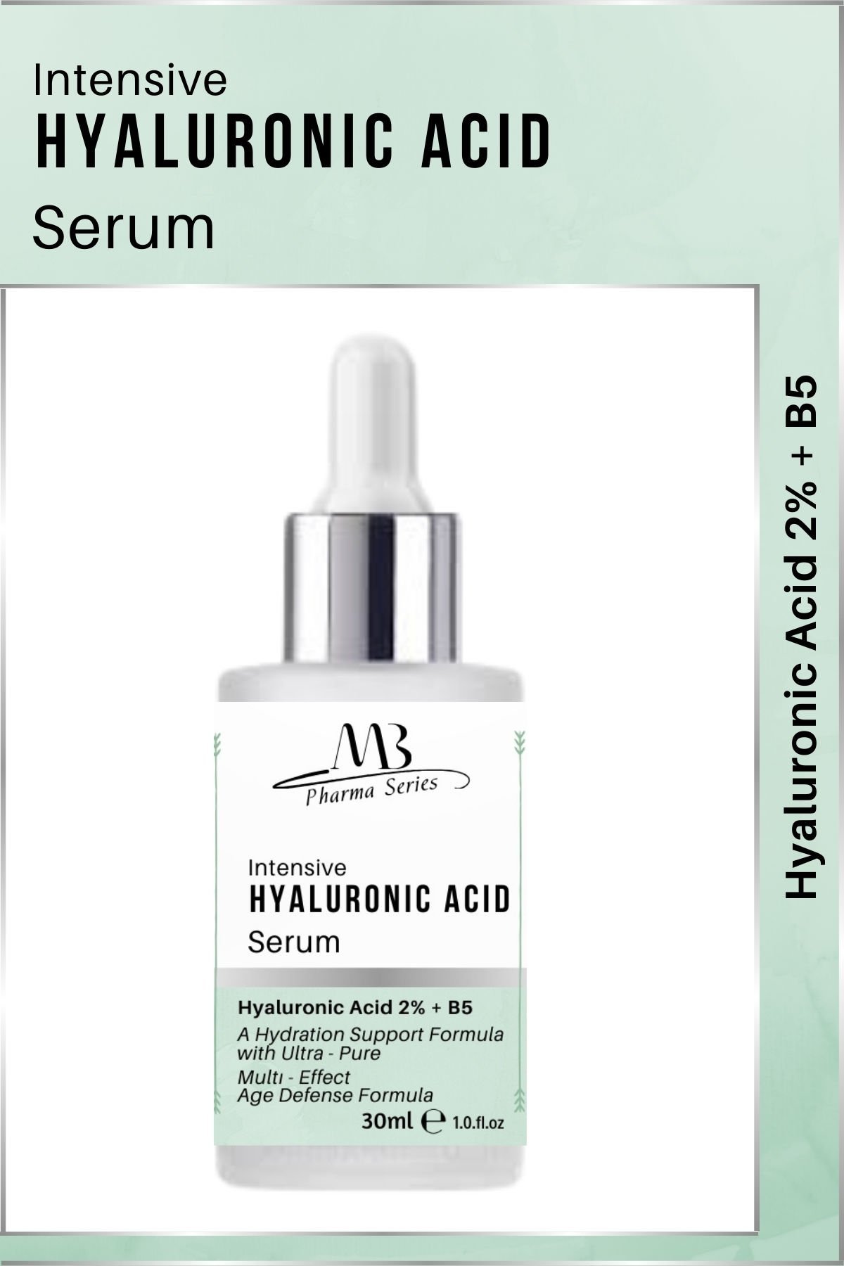 Hyalüronik Asit Nemlendirici Serum - Hyaluronic Acid 2% B5 30 ml