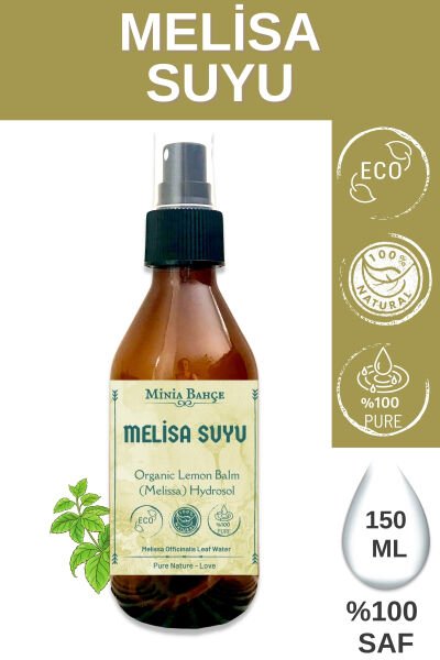 Organik Melisa (Oğulotu) Suyu -%100 Doğal, 150ml