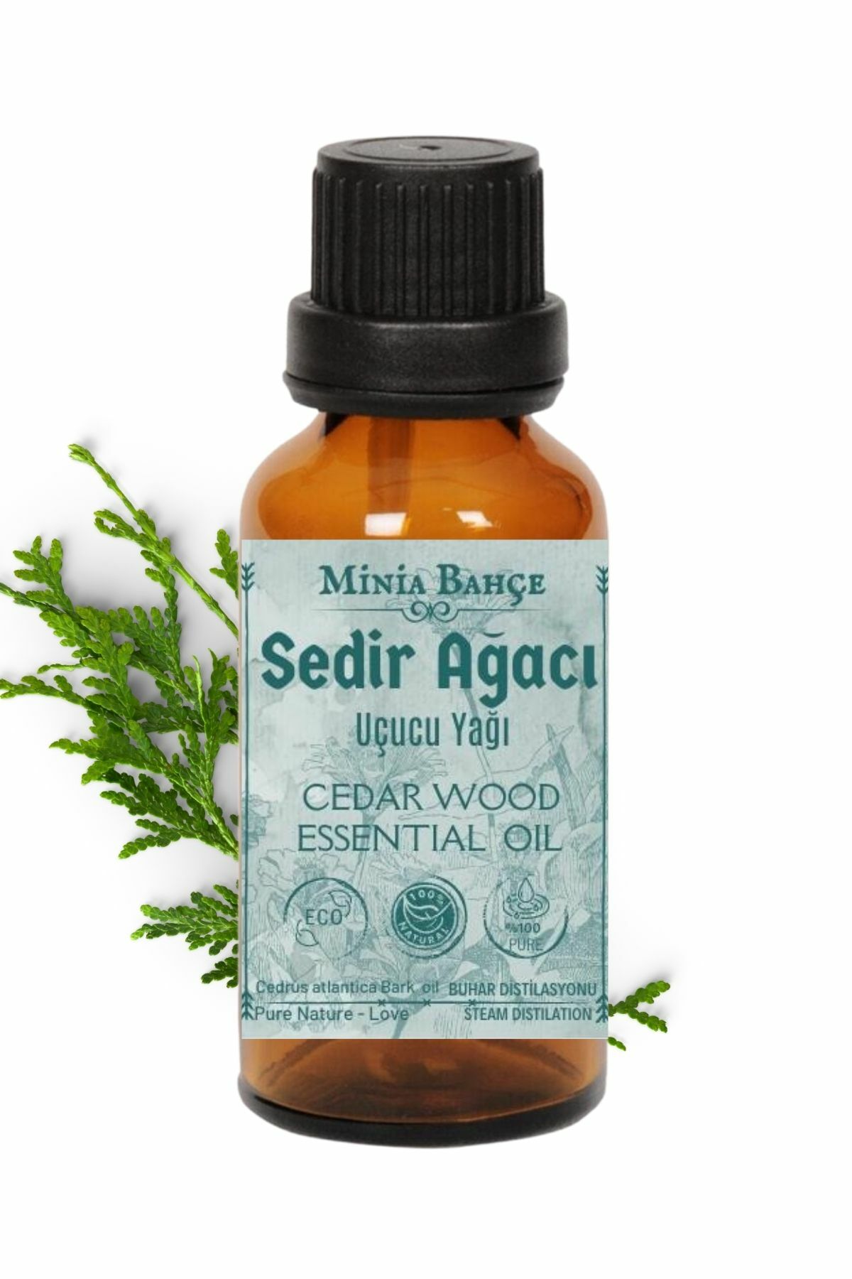 Sedir Ağacı Uçucu Yağı, %100 saf, 10 ml