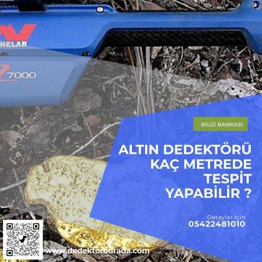 Altın Dedektörü Kaç Metrede Tespit Yapabilir