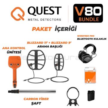 Quest V80 Bundle Dedektör