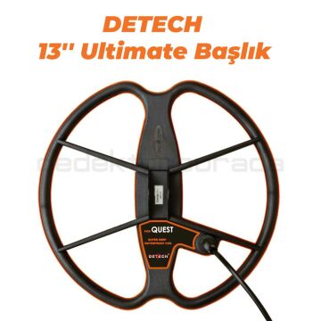 Quest X10 Pro Dedektör Çift Başlıklı - 9x11'' + 13'' Ultimate Başlık