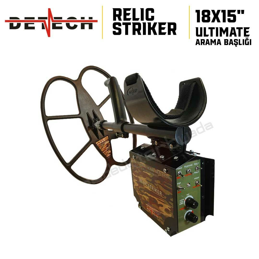 RELIC STRIKER Dedektör (18x15'' Sef)