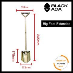 BigFoot Extended - Uzun Kürek - Paslanmaz Çelik