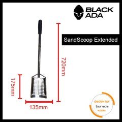 SandScoop Extended - Uzun Kum Küreği - Paslanmaz Çelik