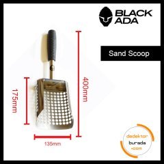 SandScoop - Kısa Kum Küreği - Paslanmaz Çelik