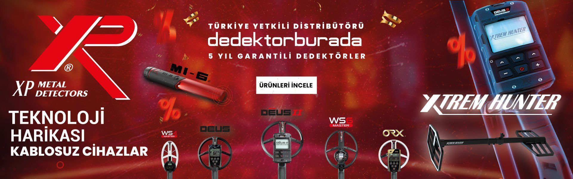 XP Dedektör Türkiye Distribütörü