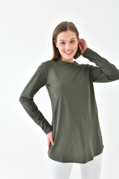 Klas Basic Tunik - Koyu Yeşil