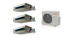 Bosch Multi Kanallı İnverter Klima 36000 Btu 1 Dış + 3 İç Ünite 12000 + 12000 + 18000 Btu