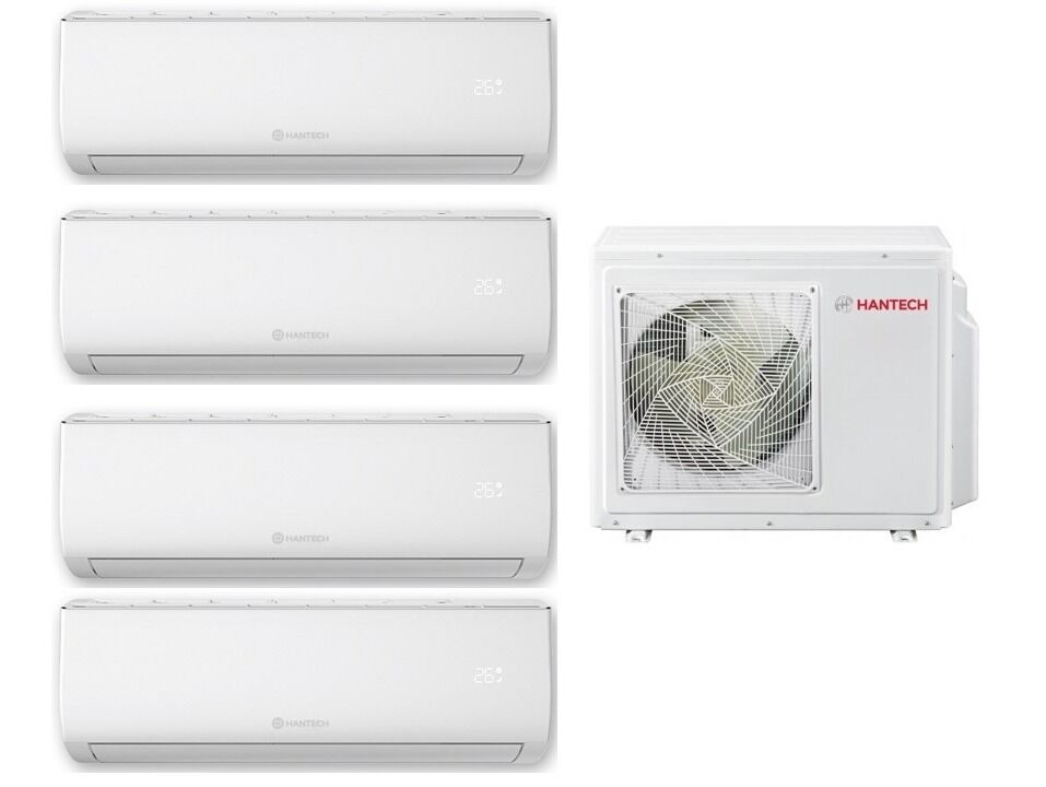 Hantech Multi Split İnverter Klima 32000Btu 1 Dış +4 İç 9000+9000+12000+18000 Btu