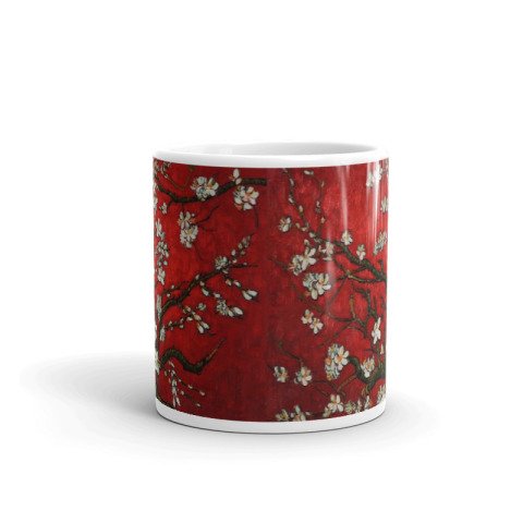 Mandelblüte Van Gogh Tasse mit bedrucktem Design