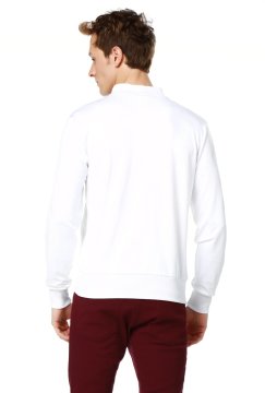 Fermuarlı Tasarım Erkek Sweatshirt