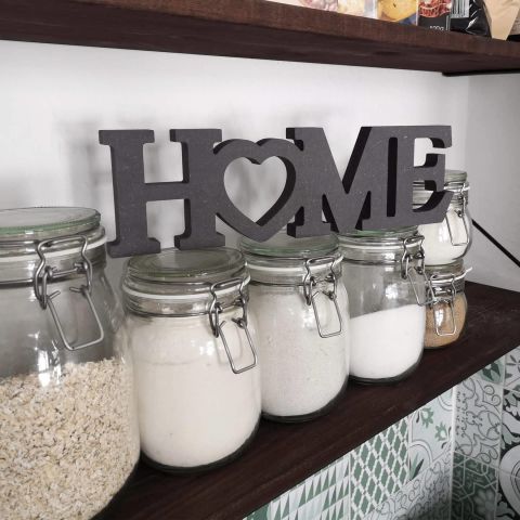 Home Home Design-Wanddekoration aus Holz
