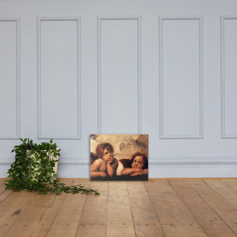 Michelangelo Buonarroti Amor-Engel-Leinwand-Malerei